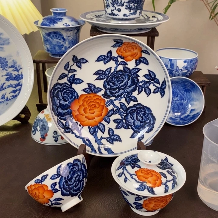 景德镇陶瓷手工手绘