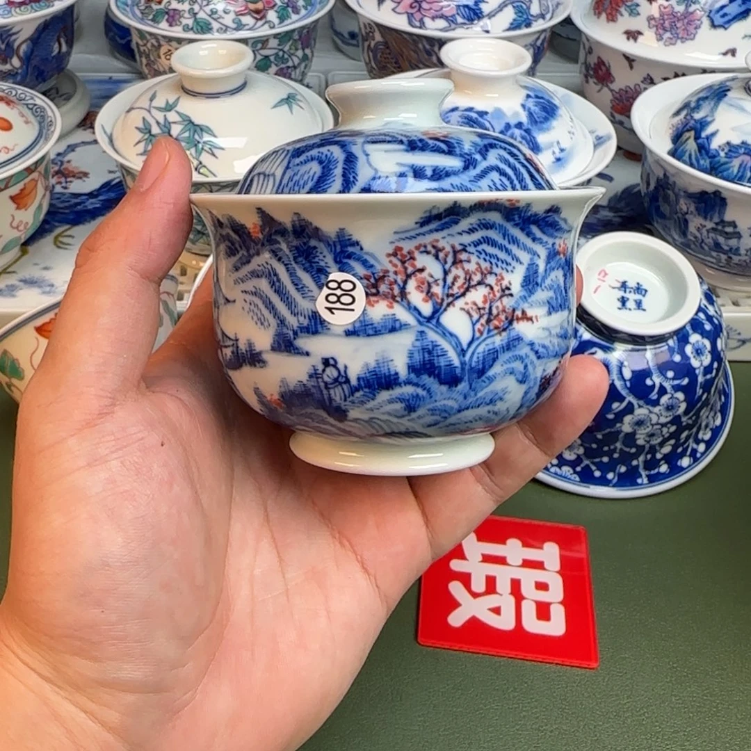 陶彦祖纯手工手绘茶具188