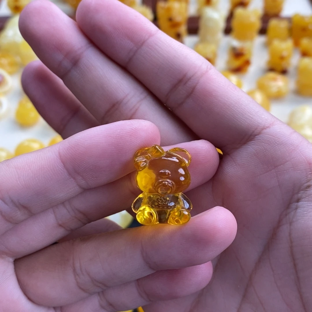 琥珀未镶嵌珠宝奇石