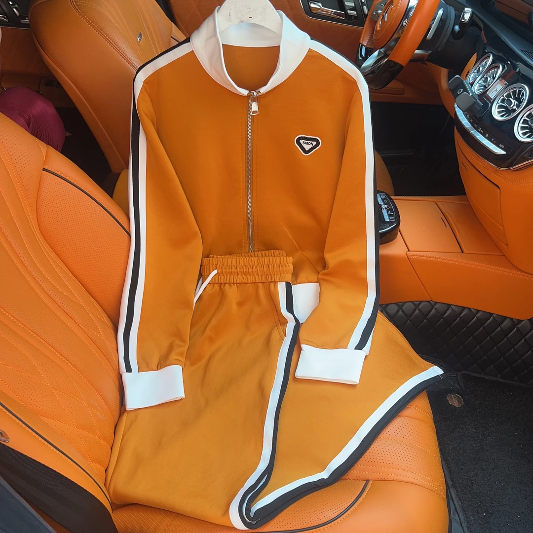 697#深圳南油原创春秋气质运动洋气时尚休闲套装