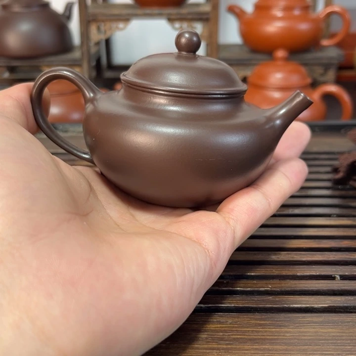 紫砂茶壶原矿紫砂手工制作