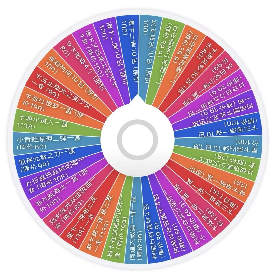 《宠粉浮浮》混合大转盘捡漏版二创收藏卡牌盲盒产品默认代拆不退换