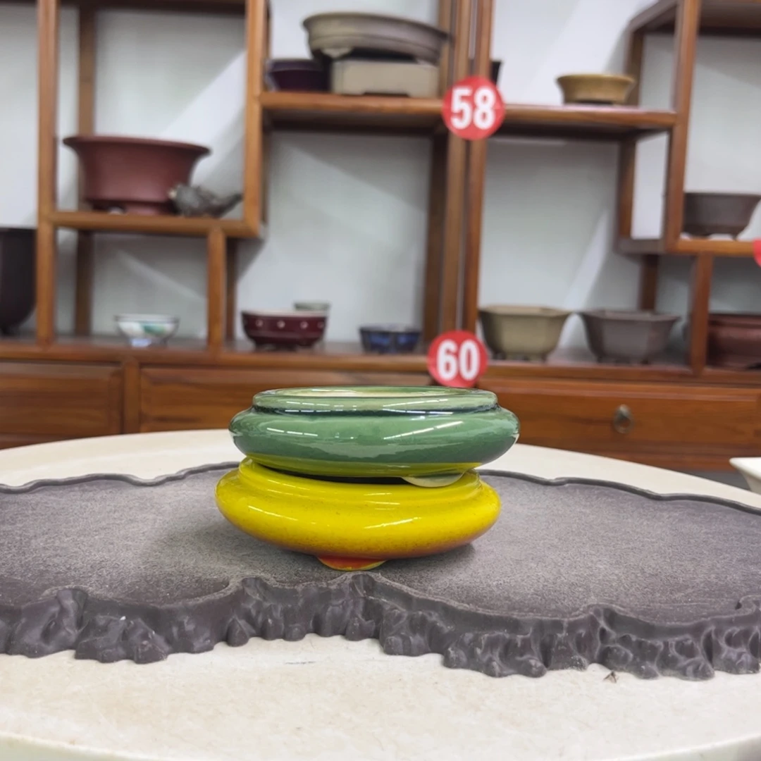 紫砂花盆瑕疵3-8-2。。。