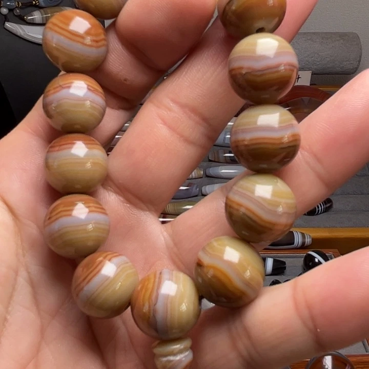 玛瑙/玉髓手串未镶嵌