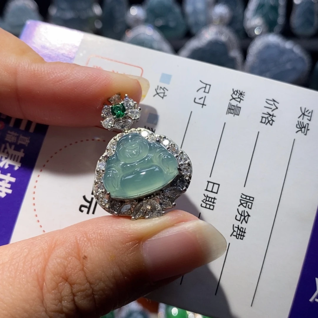颈饰未镶嵌翡翠翡翠