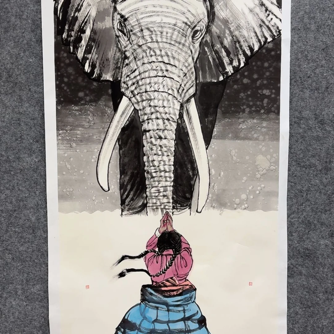国画国画作品LDS 老师