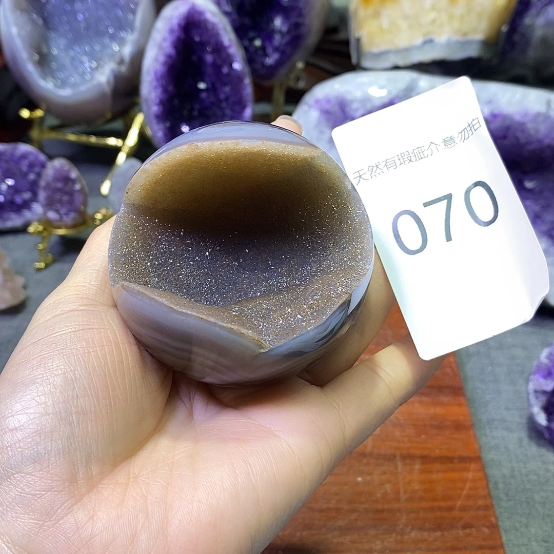 珠宝半成品未镶嵌紫晶