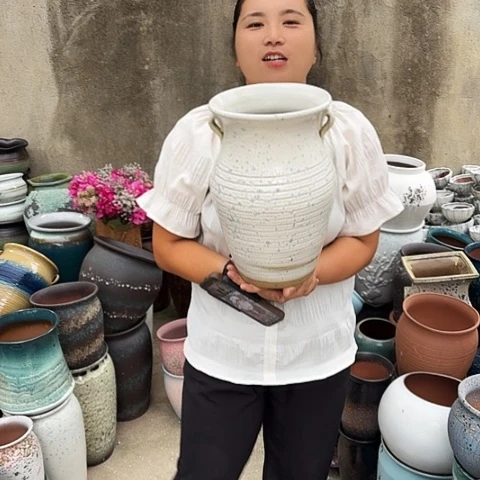 20口32高一个盆子。