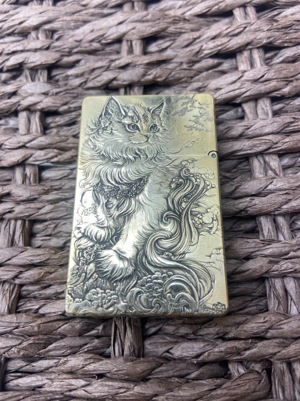 佐罗zl8一体机煤油打火机双面雕刻