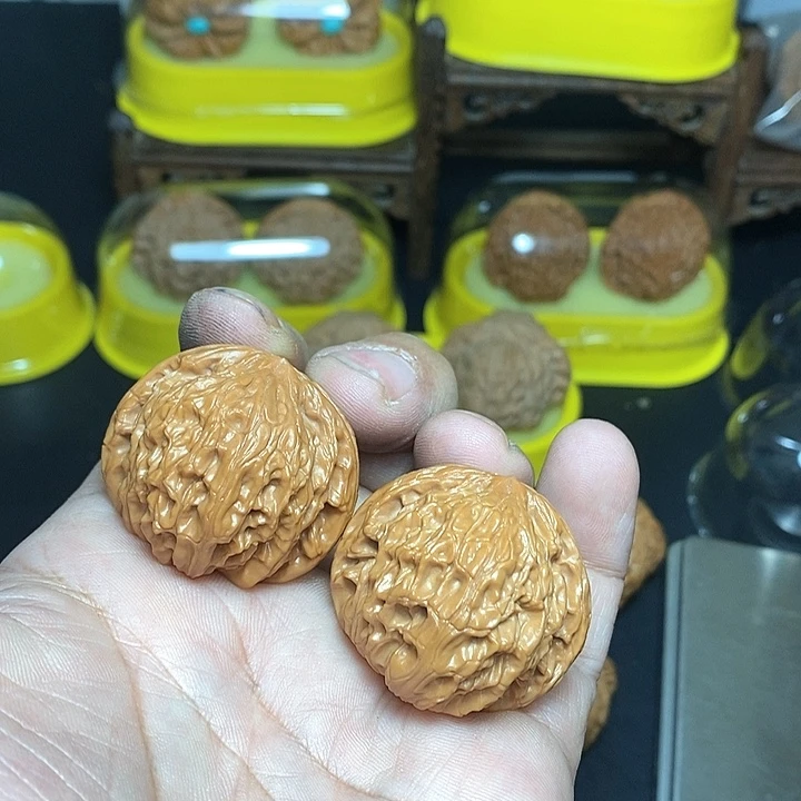 吊坠文玩核桃38尺，磨盘