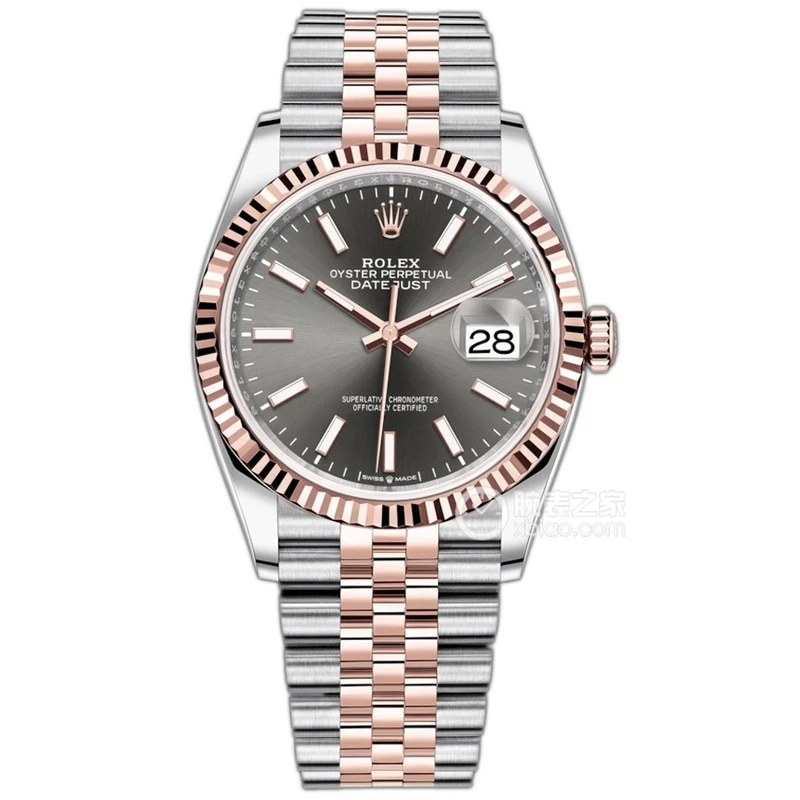 99新 Rolex/劳力士 日志/126231/梅西同款纪念/灰盘/名表/36