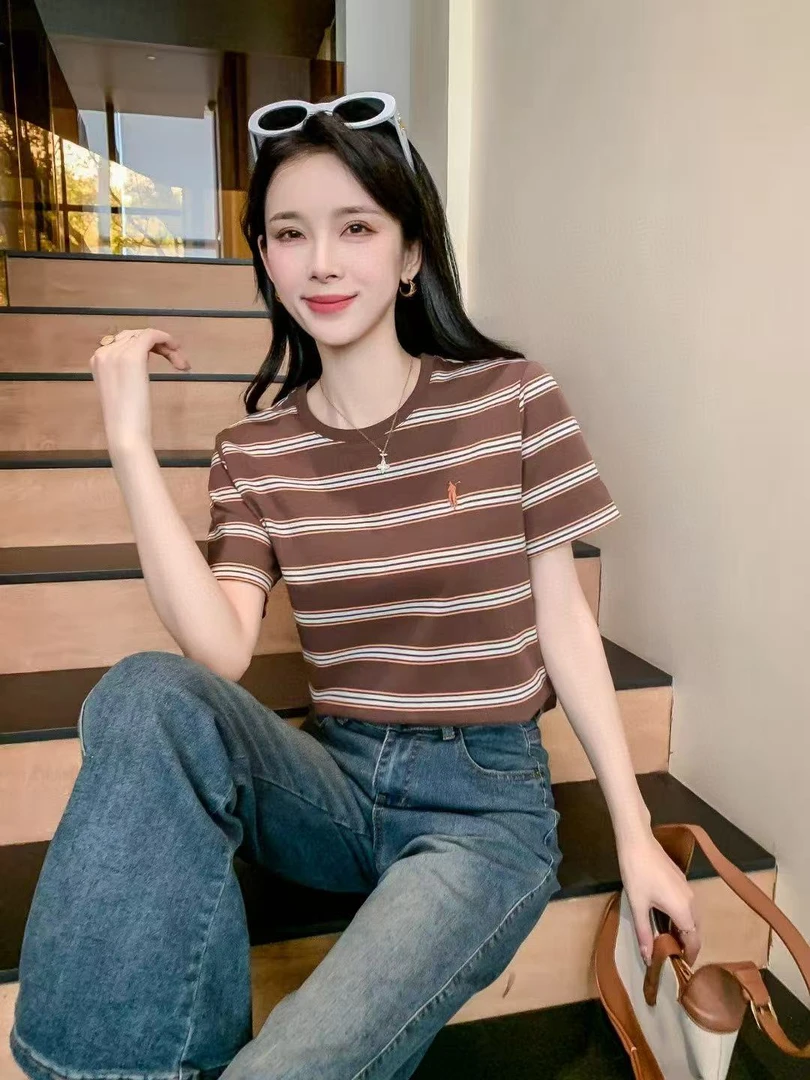 楠楠轻奢-新款时尚百搭短T-1191