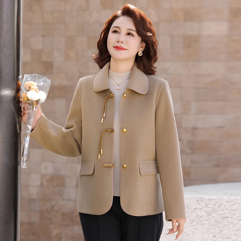 妈妈春装今年流行外套衣服女2025新款爆款中老年秋装50多岁上衣服