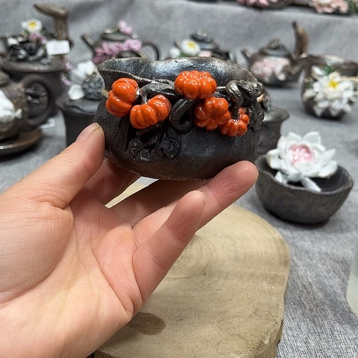 垚焱柴烧茶具分享