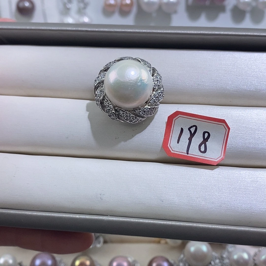 未镶嵌戒指淡水珍珠w17.1