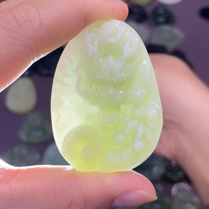 蛇纹石玉未镶嵌手链