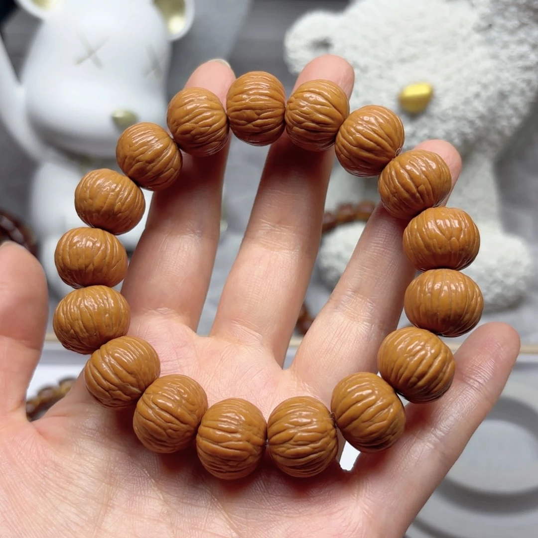 【闪购商品】紫金鼠吊坠菩提猴头土豪手串