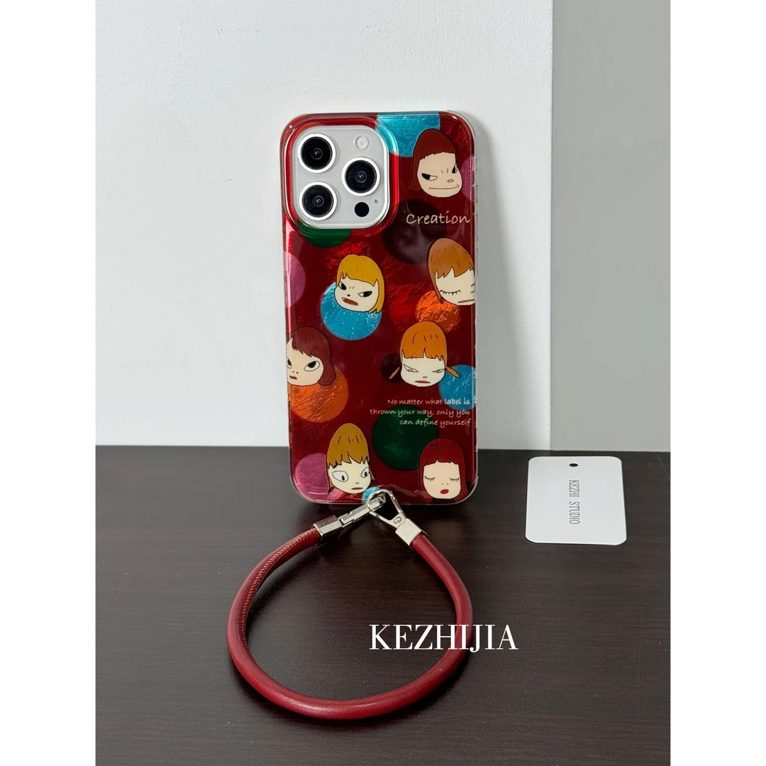 【壳之】个性可爱奈良美智适用苹果16/15/14/13Promax简约ins手机壳