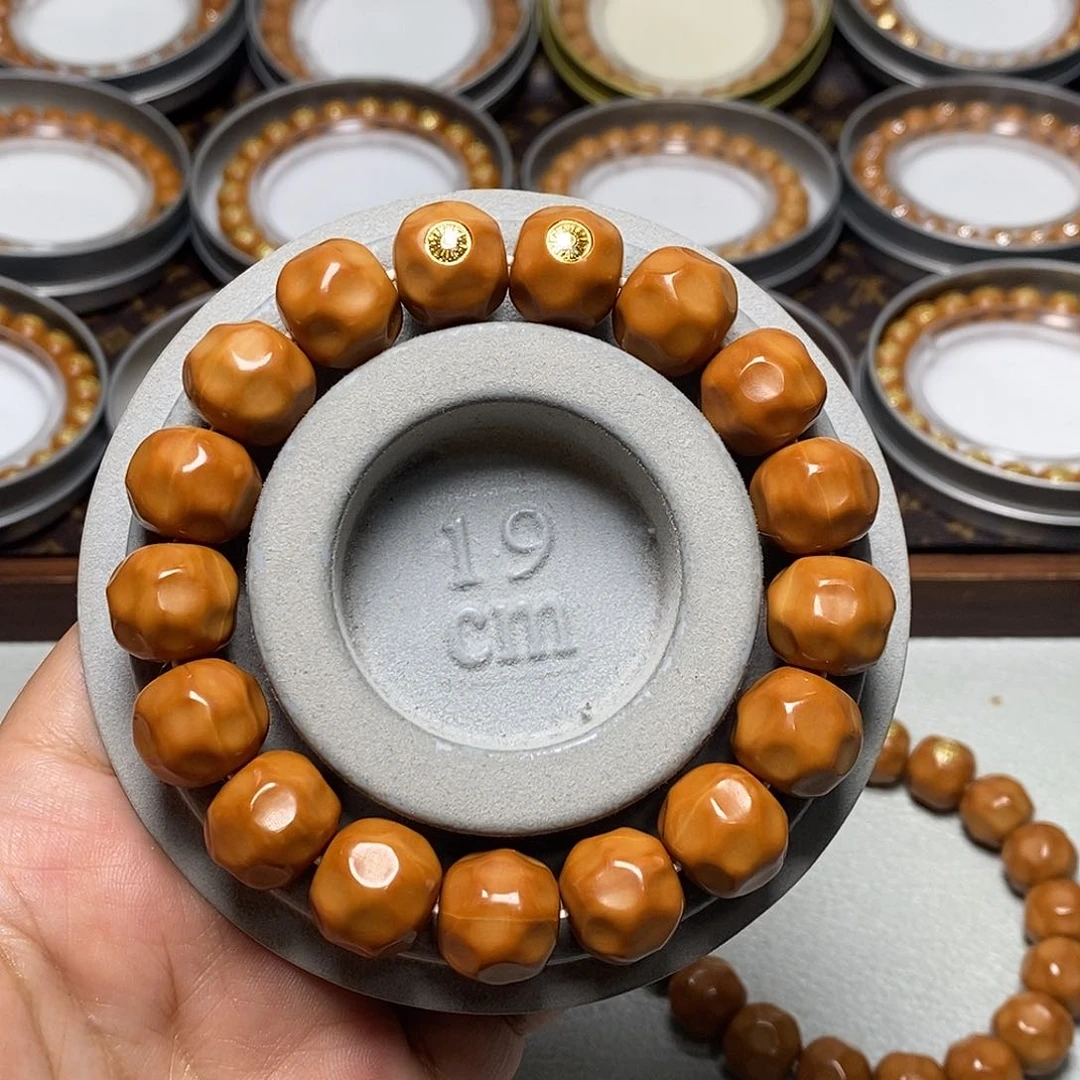 猴头核桃手串24号双标大奶酪14-15左右