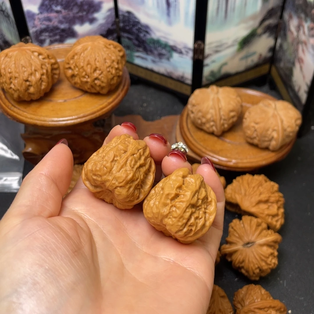 把件文玩核桃33全品蛤蟆头