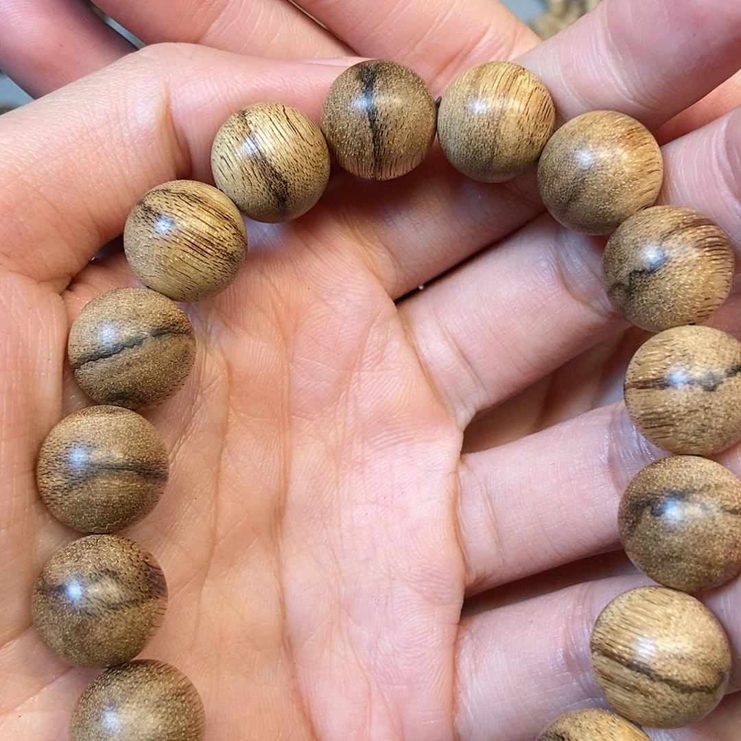 正***玖手串沉香天然野达拉干1.3，16克，90