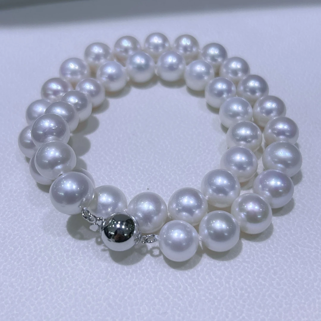 【罗伊伊推荐】淡水无核珍珠大龙珠项链 11-12mm S925银 ZQ0018