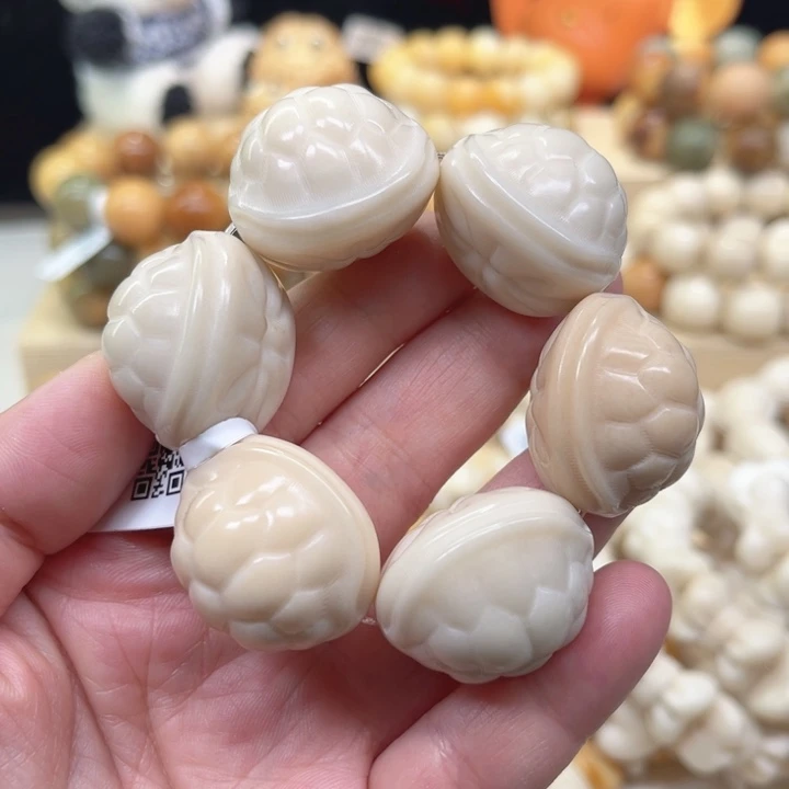 菩提根/象牙果手串富甲天下手捻为瑕2-3-6
