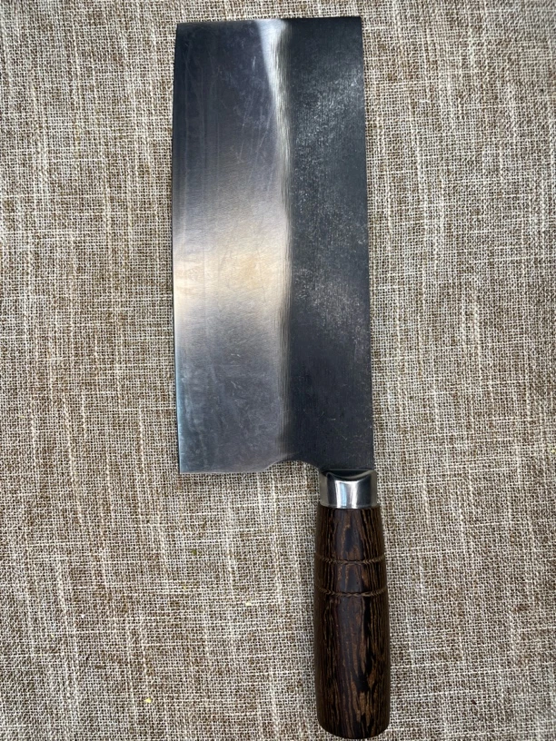 6两锻打夹钢切片刀