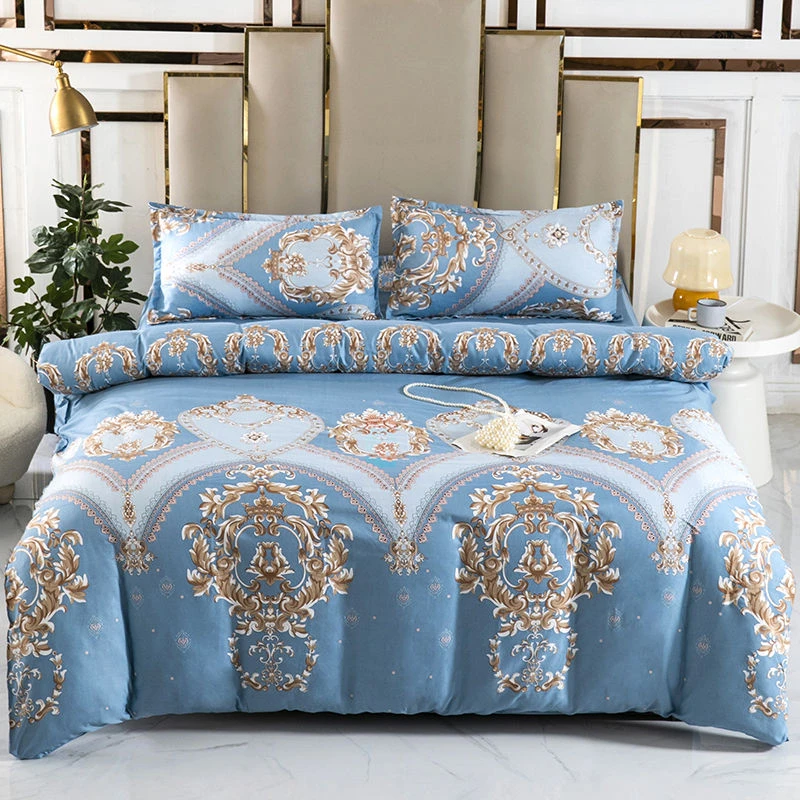 新款欧式亲肤四件套颜色随机发两套