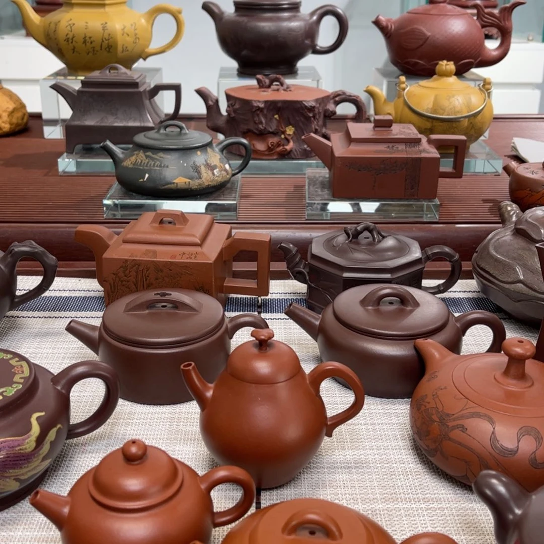 紫砂茶壶大**场三把一起