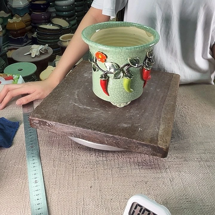 泳坤堂石湾盆@*陶瓷