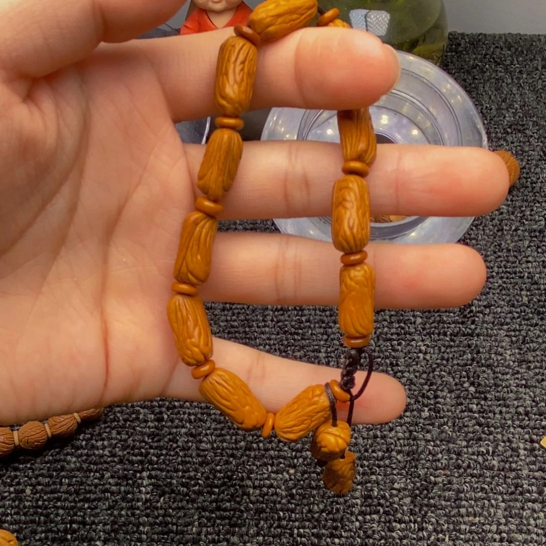 秦岭山脉龙纹桃核