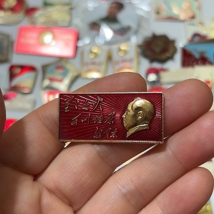 其他普通金属那***帅纪念章