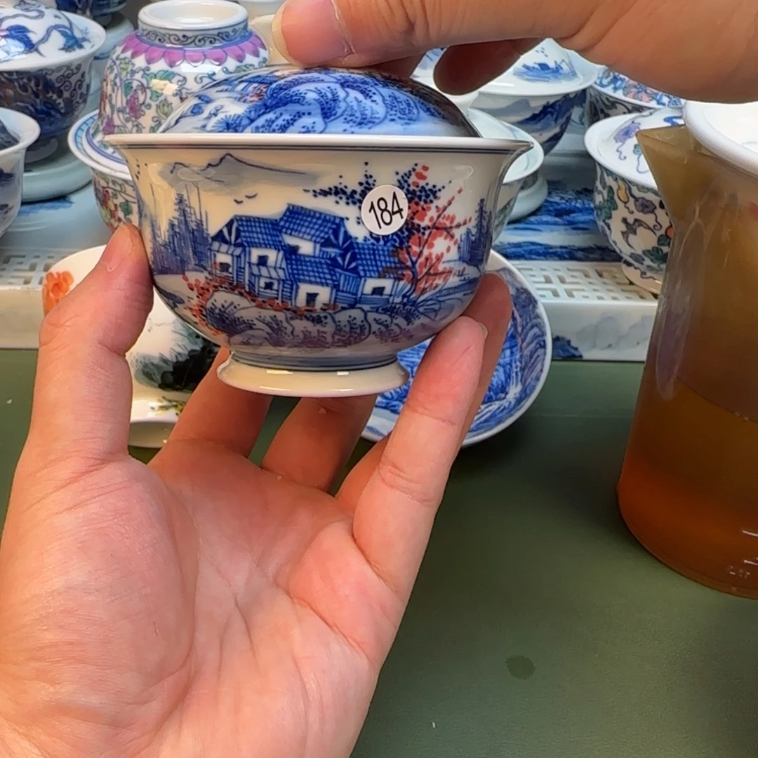 彦祖纯手工手绘茶具184