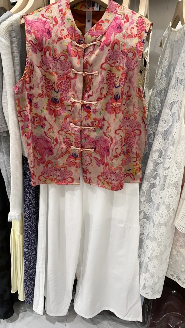 2553中国风唐装提花国风套装