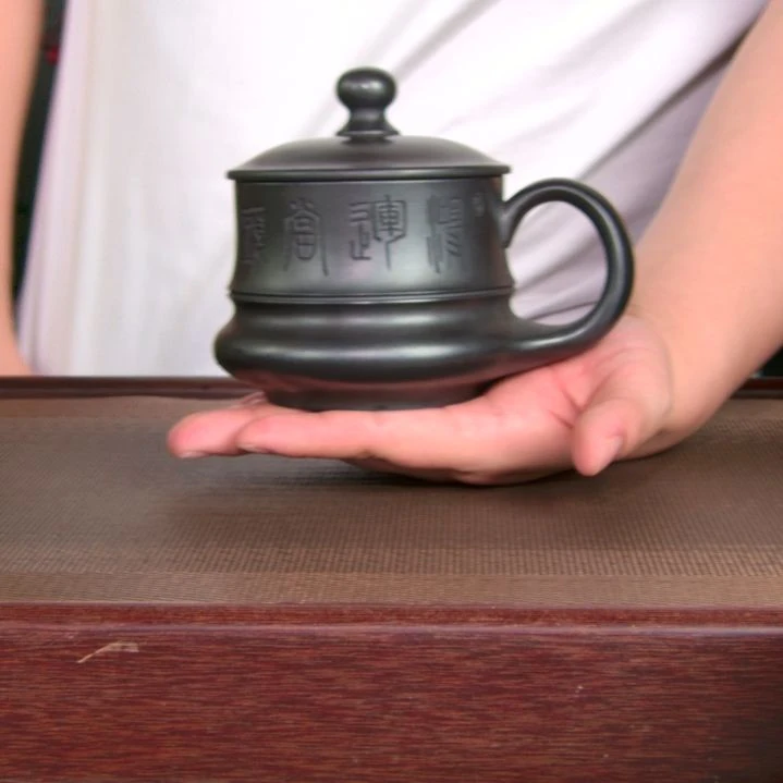 茶杯紫砂高货放漏