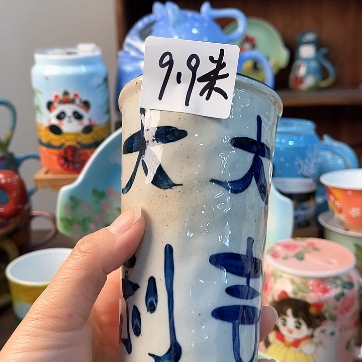 陶景德镇釉下手绘陶瓷