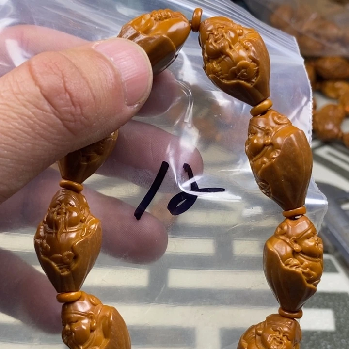 橄榄核手串/手链橄榄核雕工艺手串