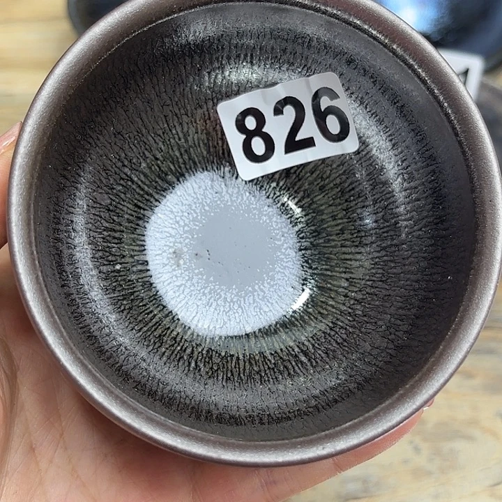 茶盏沐雨茶器柴烧主人杯