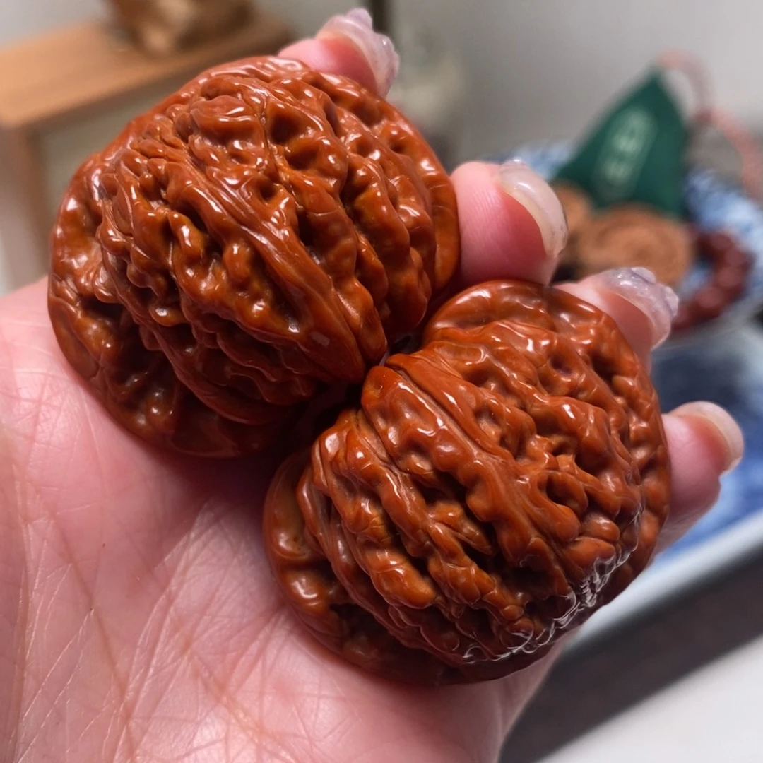 把件文玩核桃41尺寸四座楼