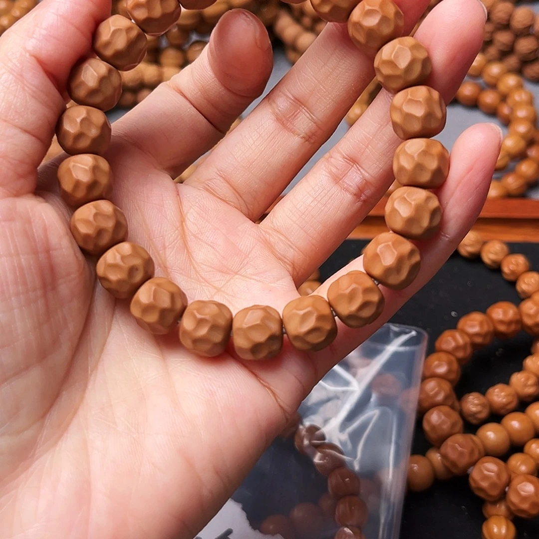 手串桃核个别籽黑金无相