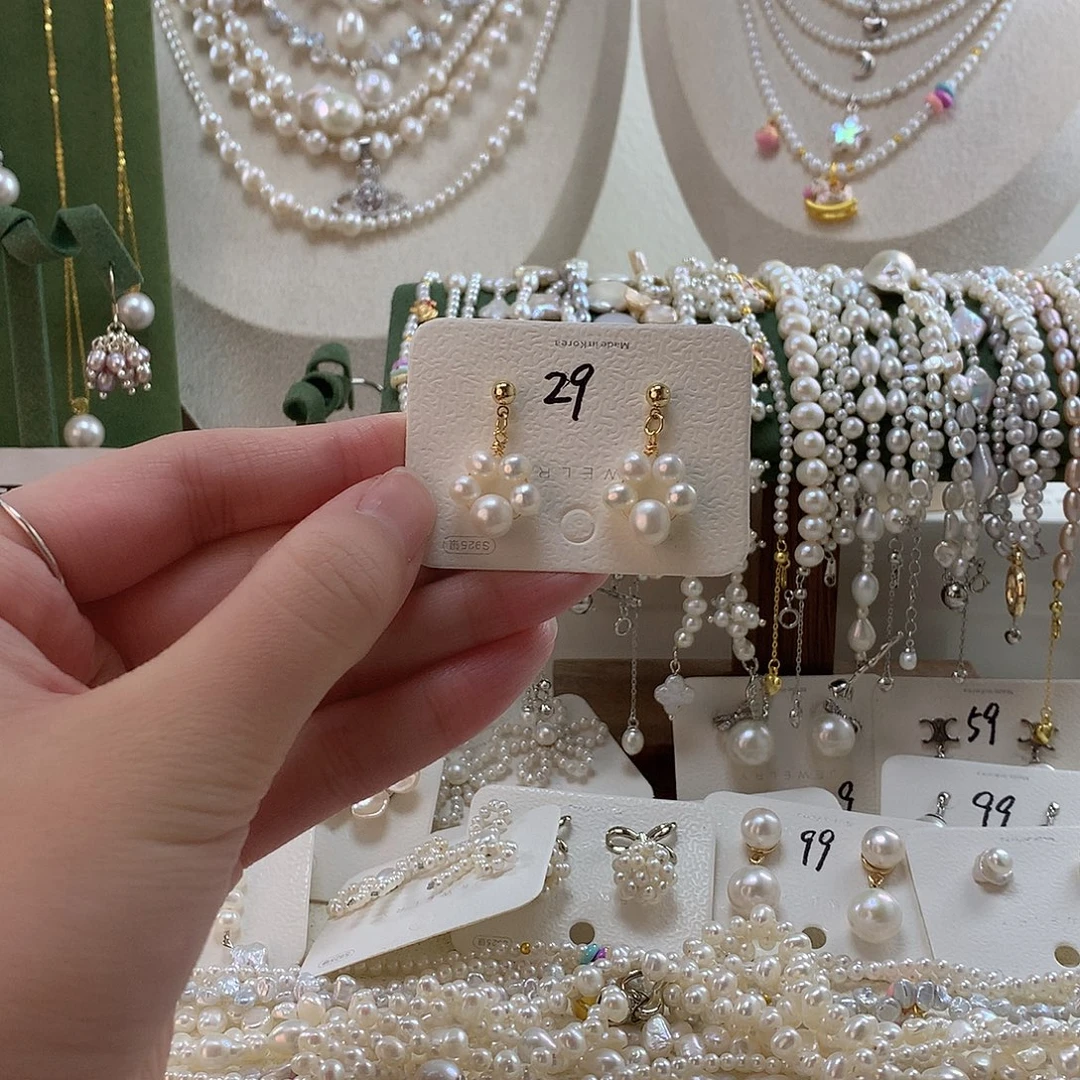 手绳合金淡水珍珠