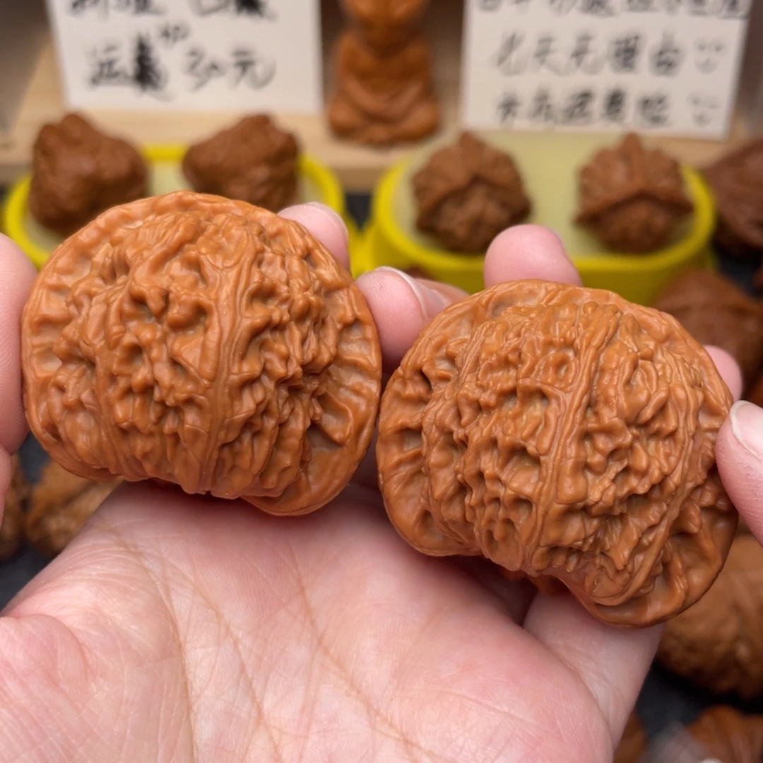 文玩核桃把件狮子44