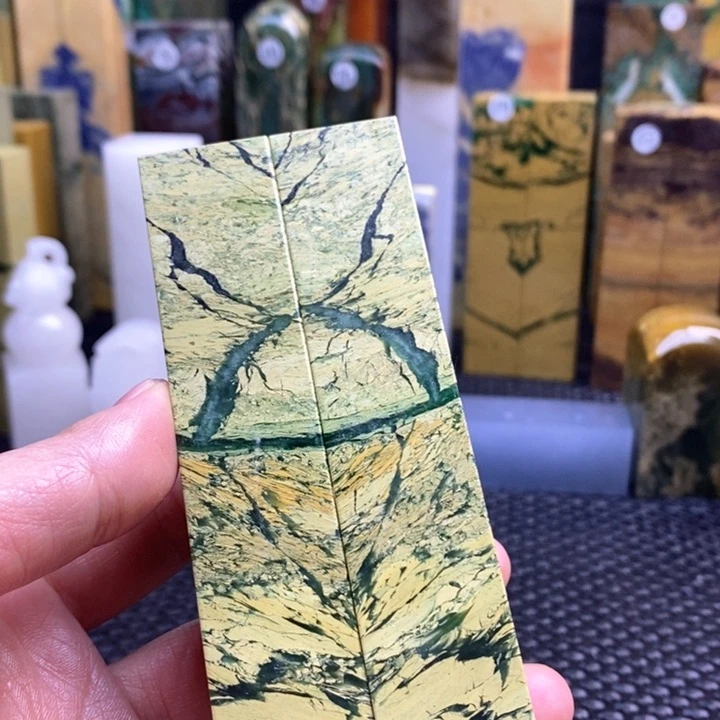 青田石探****青田石印章石