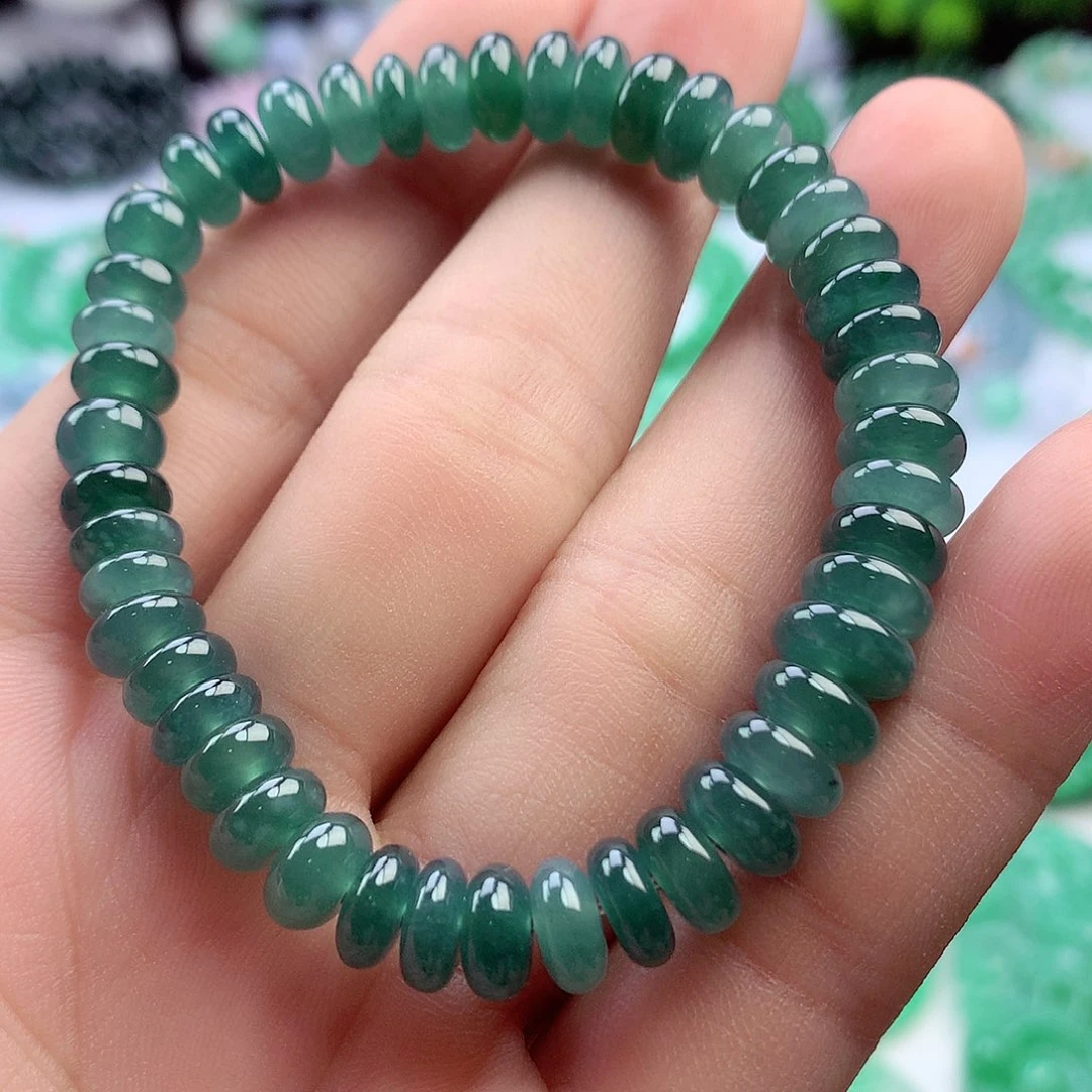 未镶嵌手链翡翠手串