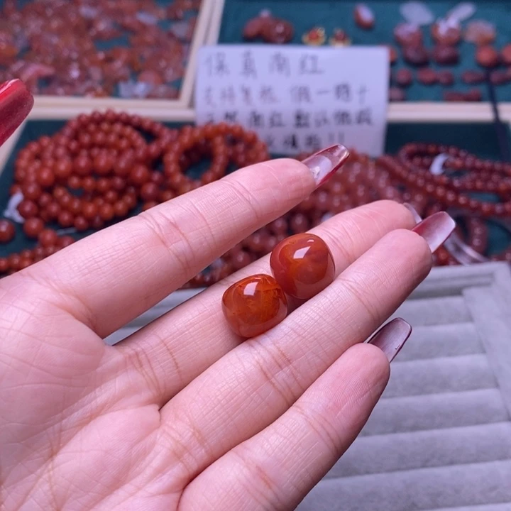 南红玛瑙手链未镶嵌38