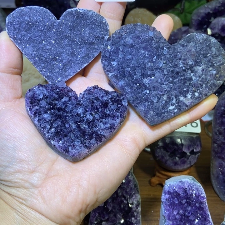 大型摆件（非配饰）紫晶未镶嵌