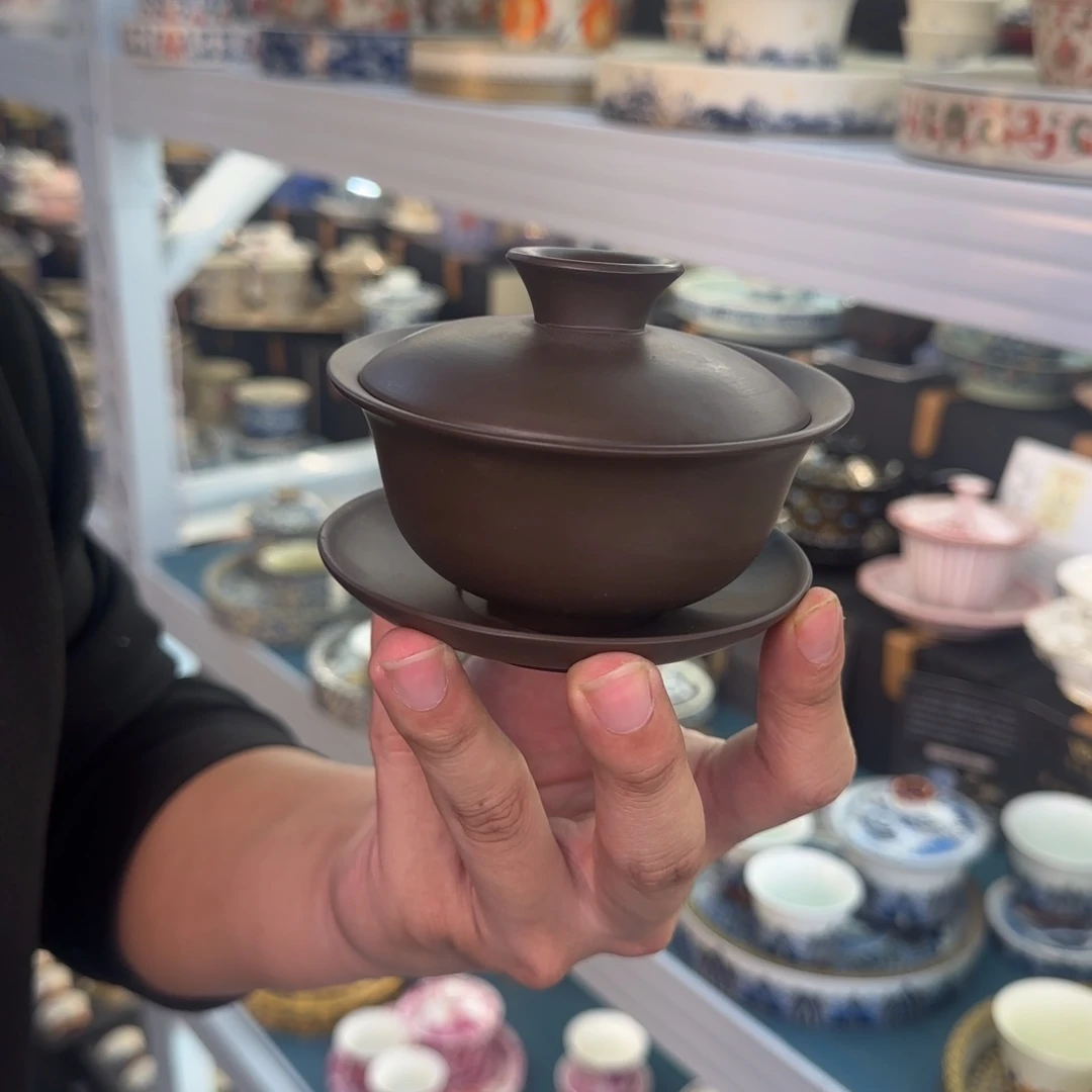 盖碗很好看很精致