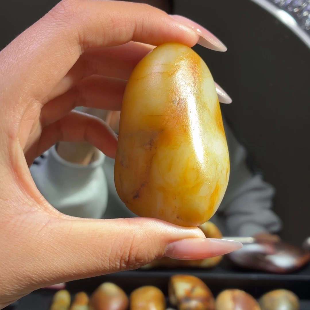 和田玉未镶嵌挂件167.3