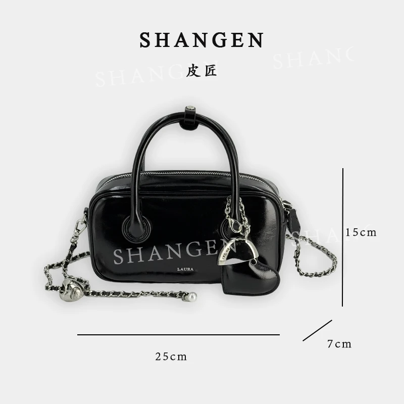 【云云甄选】SD-5277-黑色-轻奢时尚女士新款手提单肩斜挎包